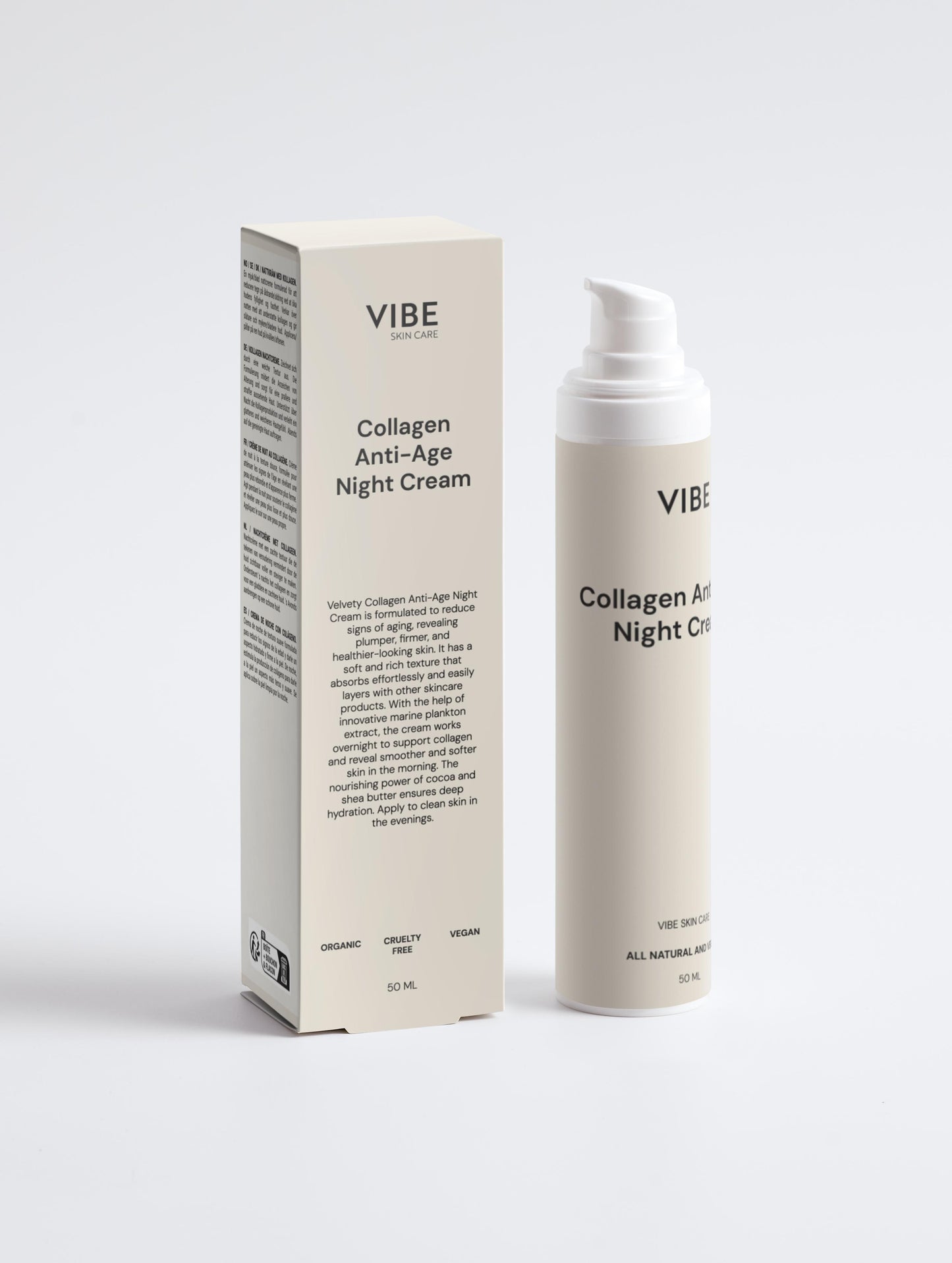Collagen Anti-Age Night Cream - Anti Age Nattkräm