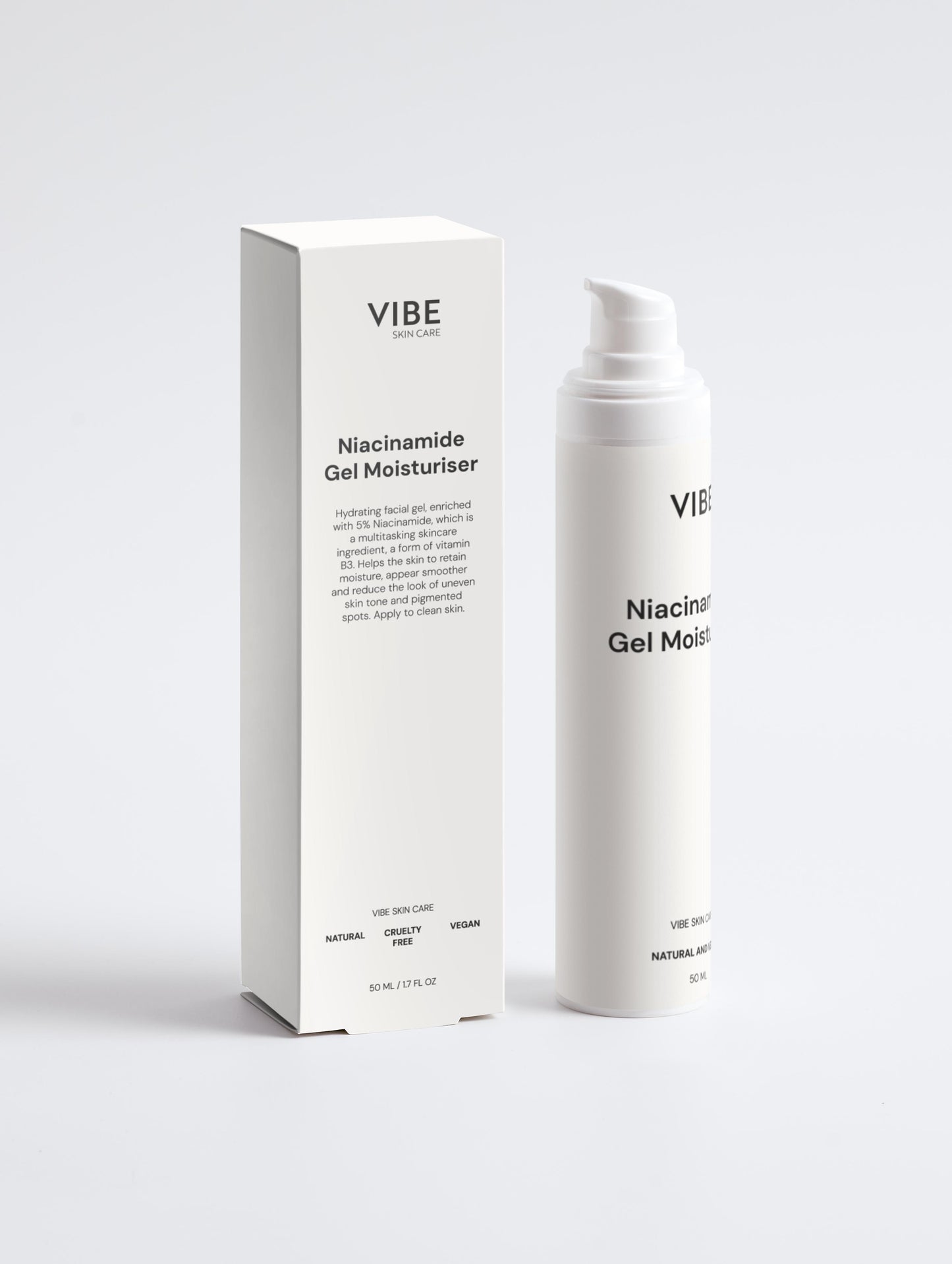 Niacinamide Gel Moisturiser - Gel för jämnare hudton